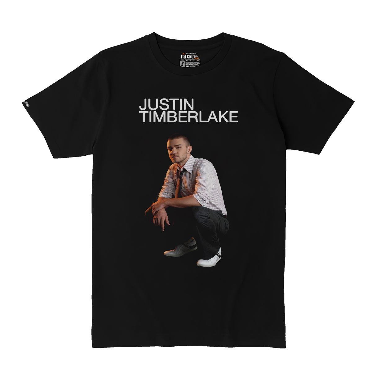 CREACIONES NU CROWN - Camiseta Justin Timberlake Nsync Musica Hombre Nu Crown