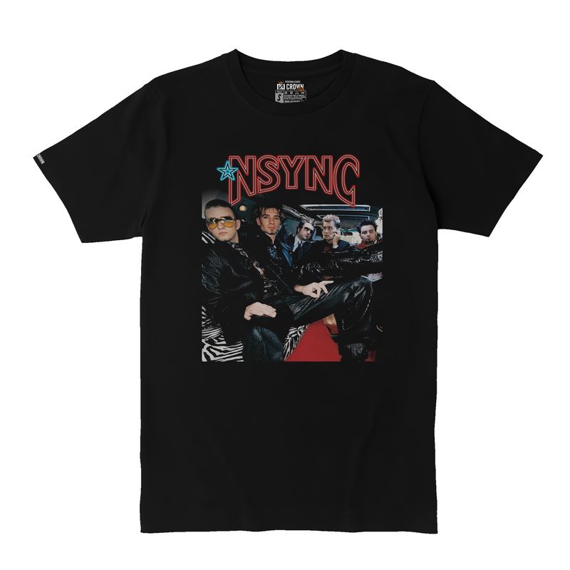 CREACIONES NU CROWN - Camiseta Justin Timberlake Nsync Grupo Musica Hombre Nu Crown