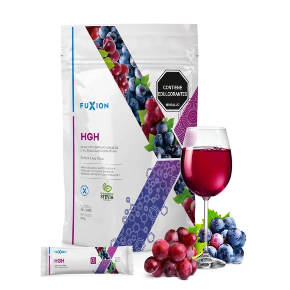 FUXION - HGH FuXion DOYPACK 28 X 5gr - Resveratrol
