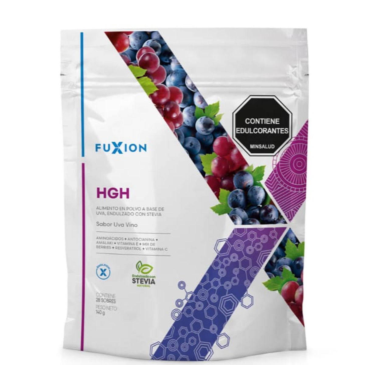 FUXION - HGH FuXion DOYPACK 28 X 5gr - Resveratrol