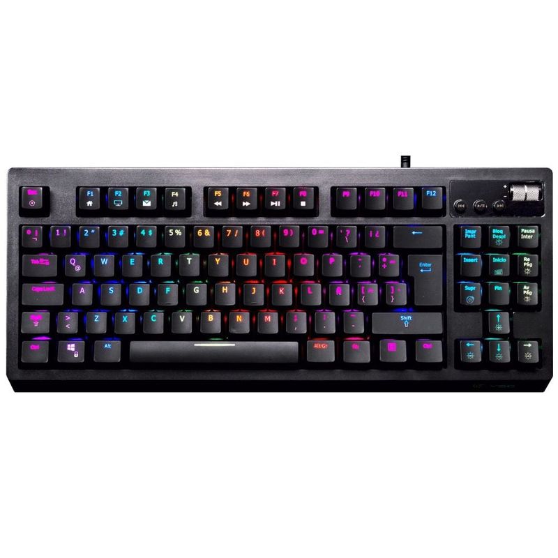VSG - Teclado Mecanico Vsg Quasar Rgb Negro Switch Marron