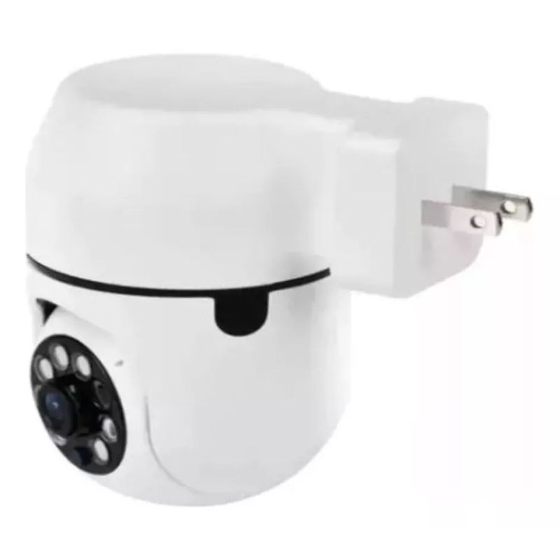 GENERICO - Camara De Seguridad Wifi Robotica 5g Directo A La Toma 110v