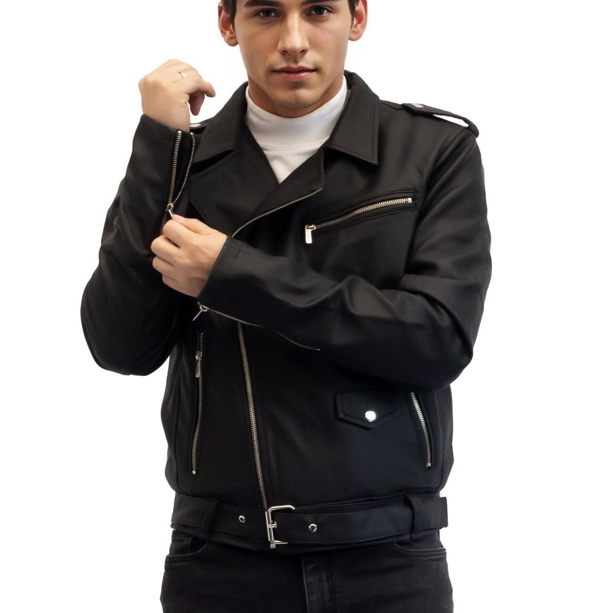 DOUGGER - Chaqueta Negra DOUGGER CHAMARRA