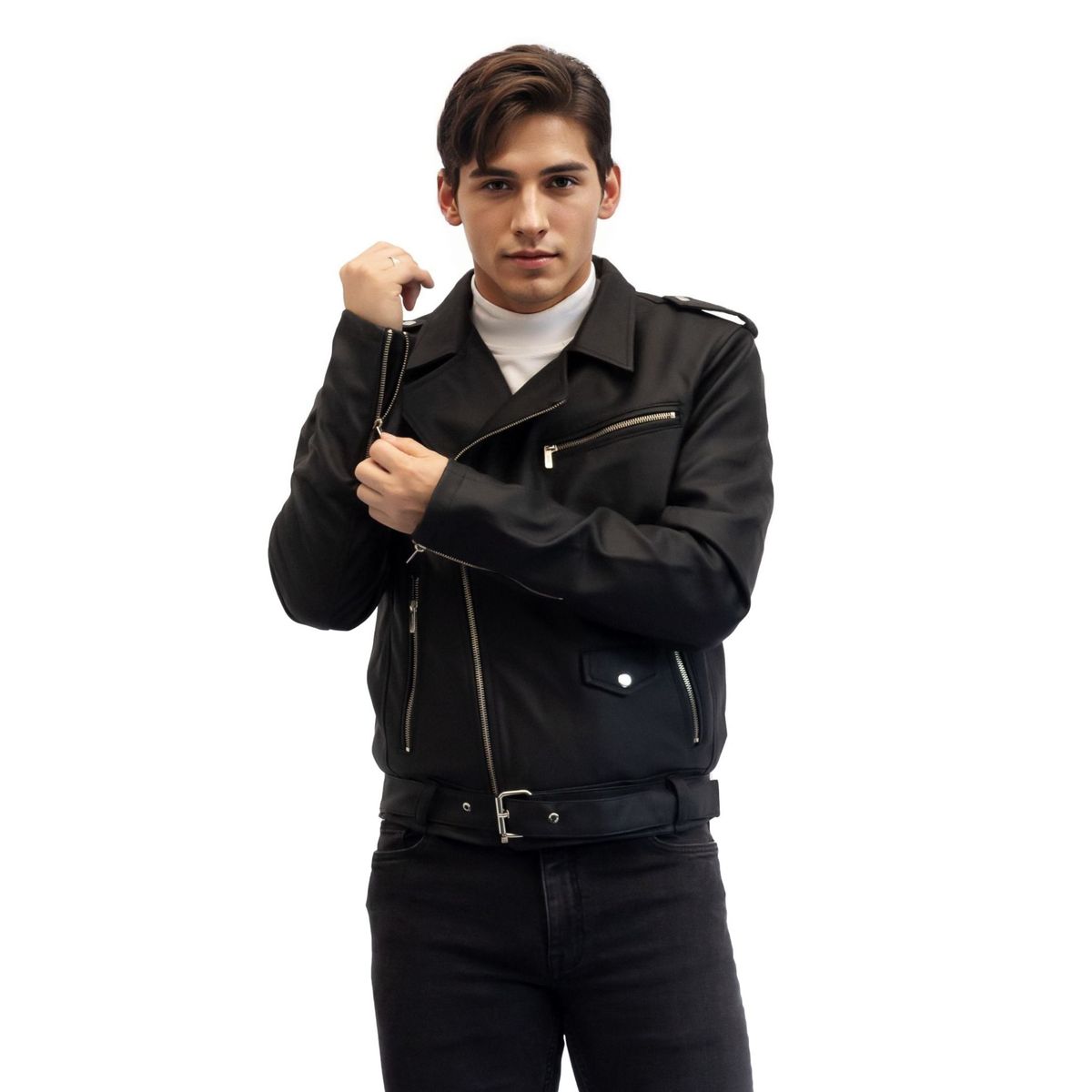 DOUGGER - Chaqueta Negra DOUGGER CHAMARRA