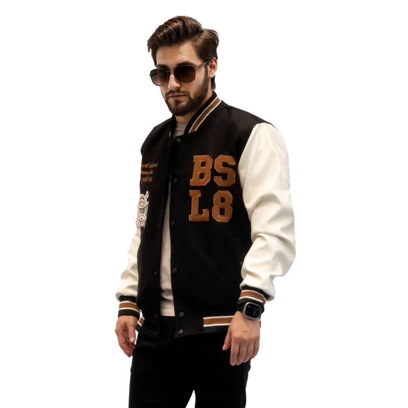 DOUGGER - Chaqueta Negra DOUGGER MLB