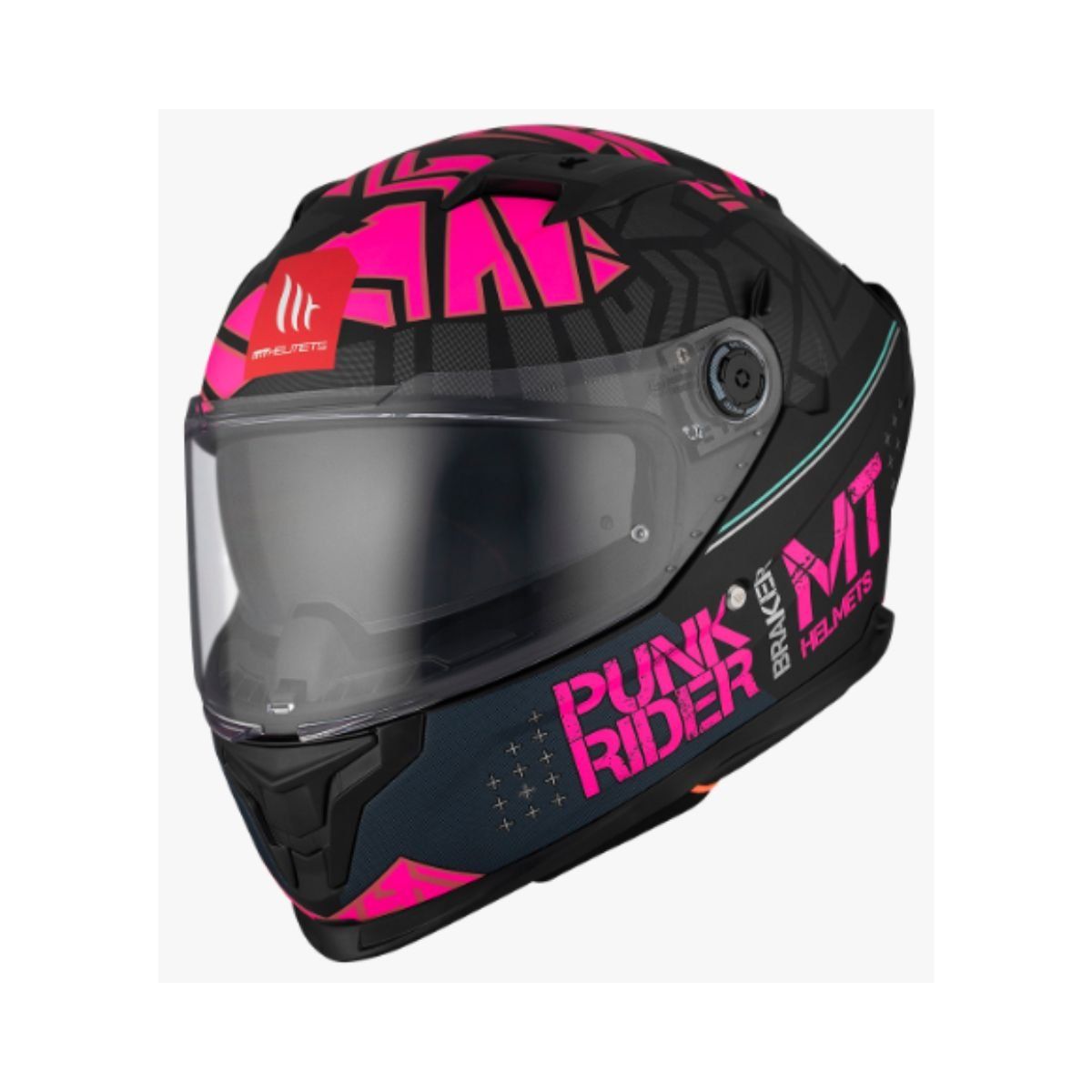 MT HELMETS - CASCO MT HELMETS BRAKER SV PUNK RIDER B8 MATE TALLA S