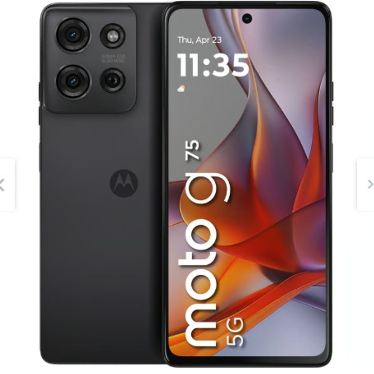 MOTOROLA - Celular Motorola Moto G75 256GB-8GB RAM- Cámara 50 MP -16MP- Pantalla 6,8 - 5G - Gris