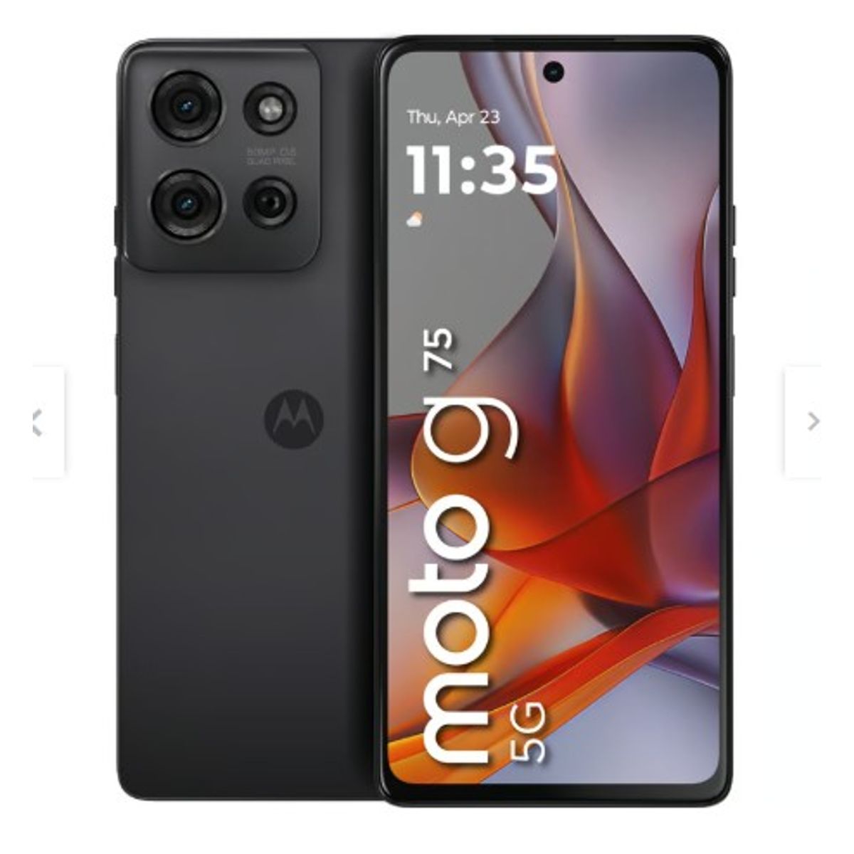 MOTOROLA - Celular Motorola Moto G75 256GB-8GB RAM- Cámara 50 MP -16MP- Pantalla 6,8 - 5G - Gris