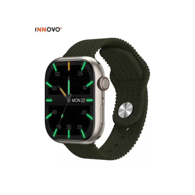 INNOVA - Reloj Inteligente Amoled H9 Plus Pulso Siliconado Mobulaa Llamadas