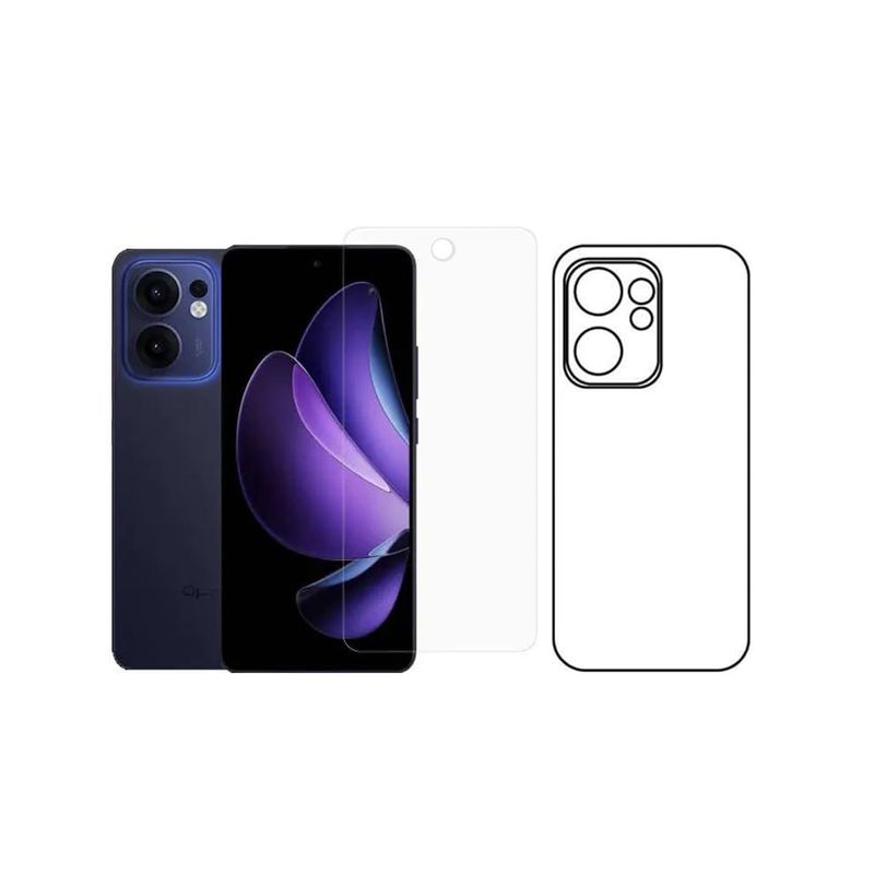 GENERICO - Protector Pantalla Y Trasero Hidrogel Para OPPO RENO 13F