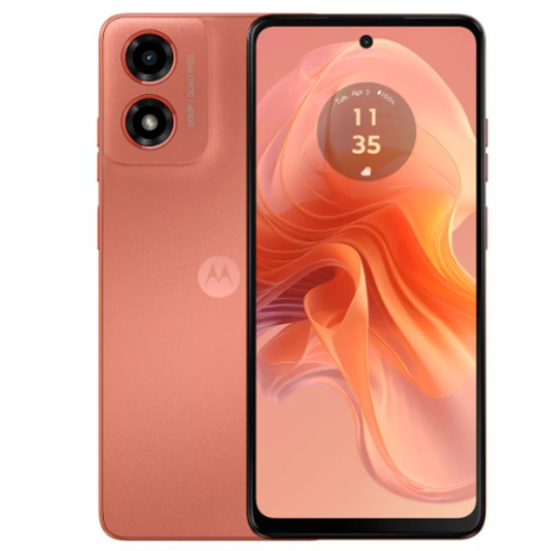 MOTOROLA - Motorola Moto G04s 128 Gb naranja 4 Gb Ram