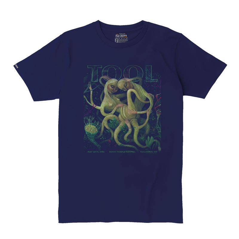 CREACIONES NU CROWN - Camiseta Tool Poster Raices siameses Rock Hombre Nu Crown