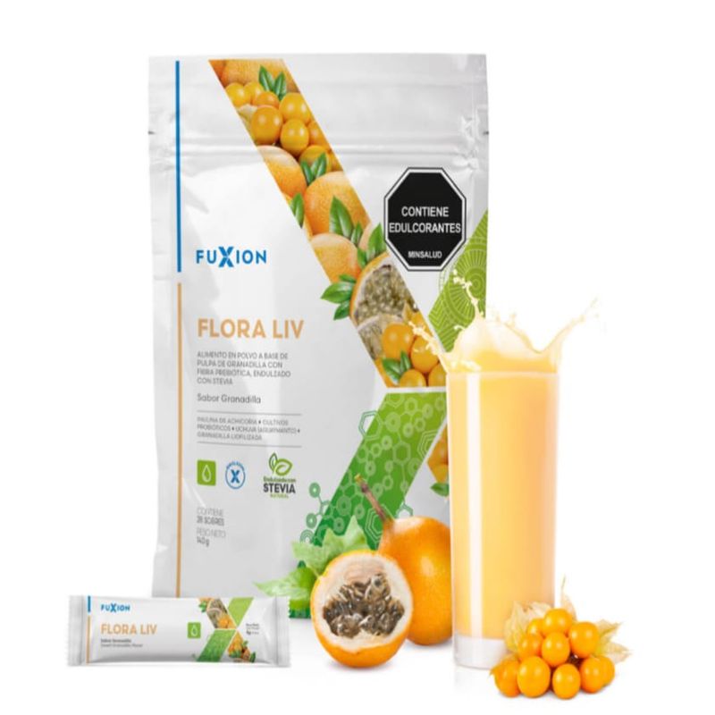 FUXION - FLORA LIV FuXion DOYPACK 28 X 5gr - Probióticos y Prebióticos
