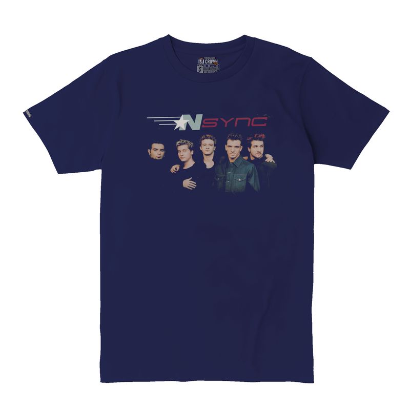 CREACIONES NU CROWN - Camiseta Nsync Justin Timberlake Pop Grupo Hombre Nu Crown