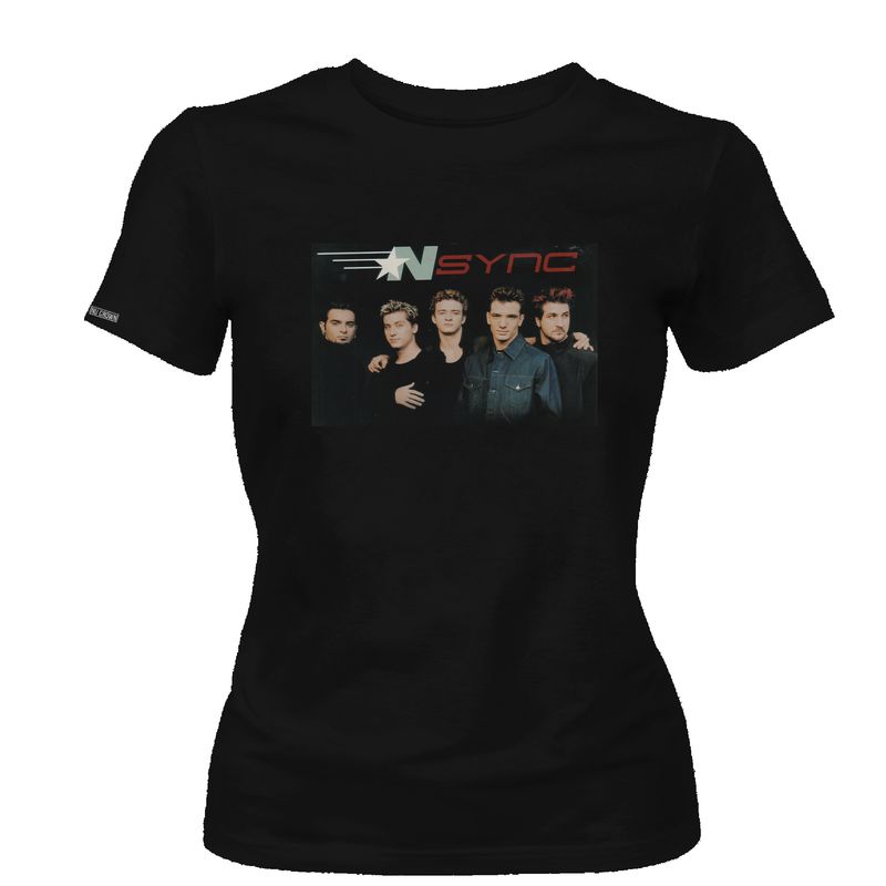 CREACIONES NU CROWN - Camiseta Dama Nsync Justin Timberlake Musica Pop Nu Crown