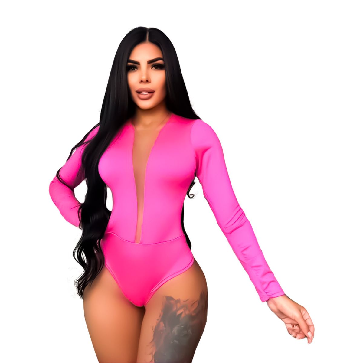 SYK - Body Manga Larga Mujer Esencia