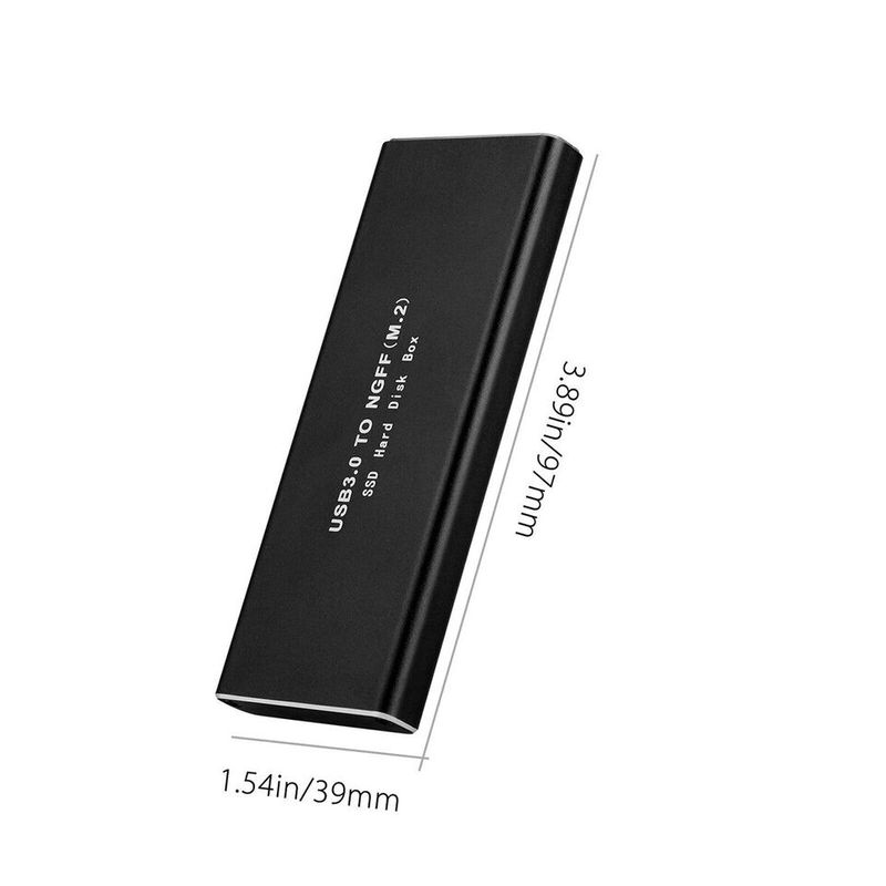 GENERICO - Caja Externa Enclosure M.2 Ssd Mini M.2 Ngff Sata A Usb 3.0