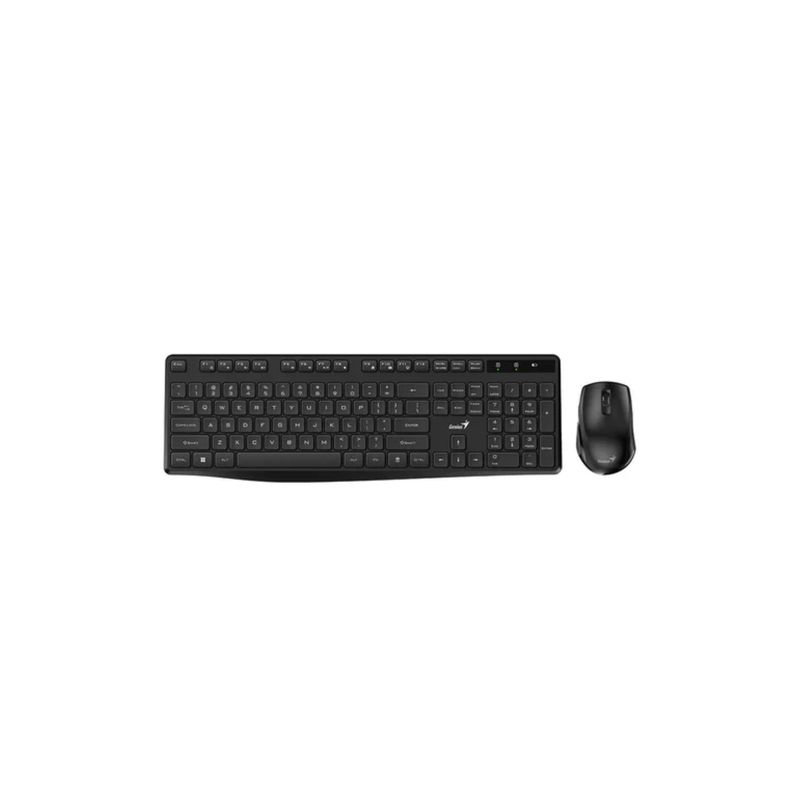 GENIUS - Combo Teclado + Mouse Inalambrico Genius Km-8206s Negro