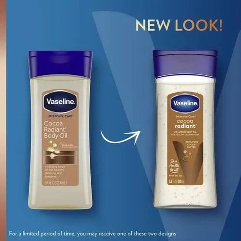 VASELINE - Aceite corporal de cacao vaseline