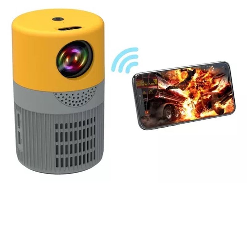 GENERICO - Mini proyector led  AMARIILO