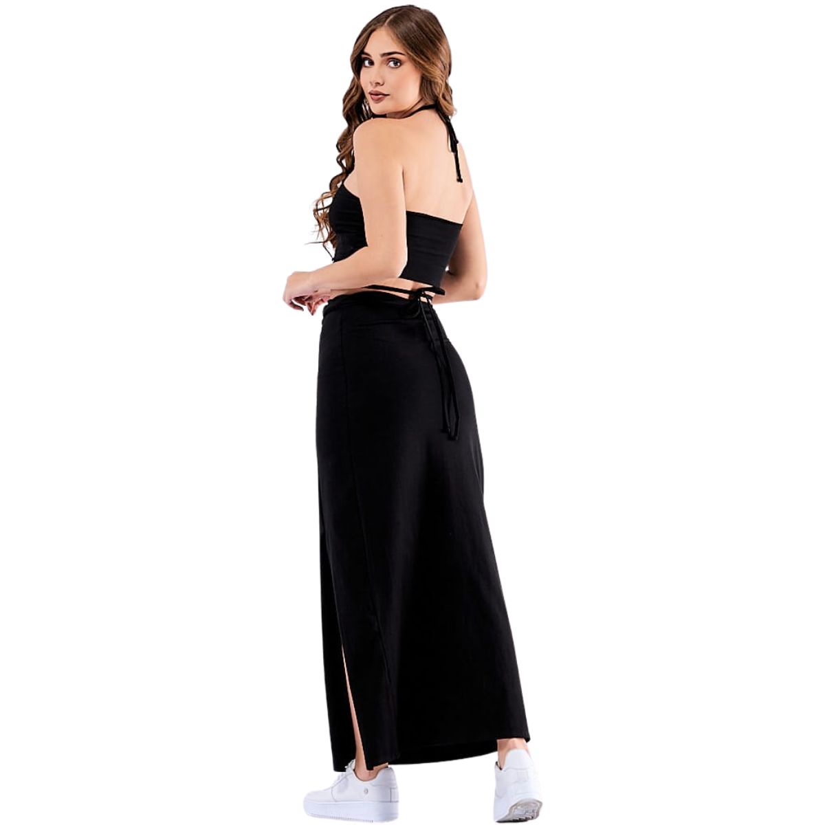 NEGRELI - CONJUNTO CASUAL DE MUJER FALDA Y BLUSA