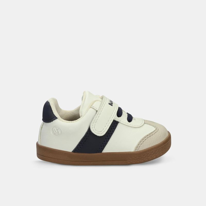 BUBBLE GUMMERS - Tenis Bebé Para Niño Bubblegummers Blanco Sawyer