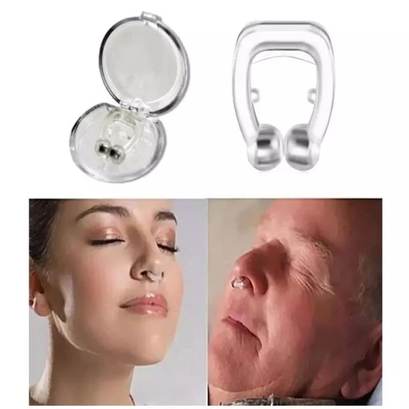 GENERICO - Clip magnético nasal anti ronquidos apnea
