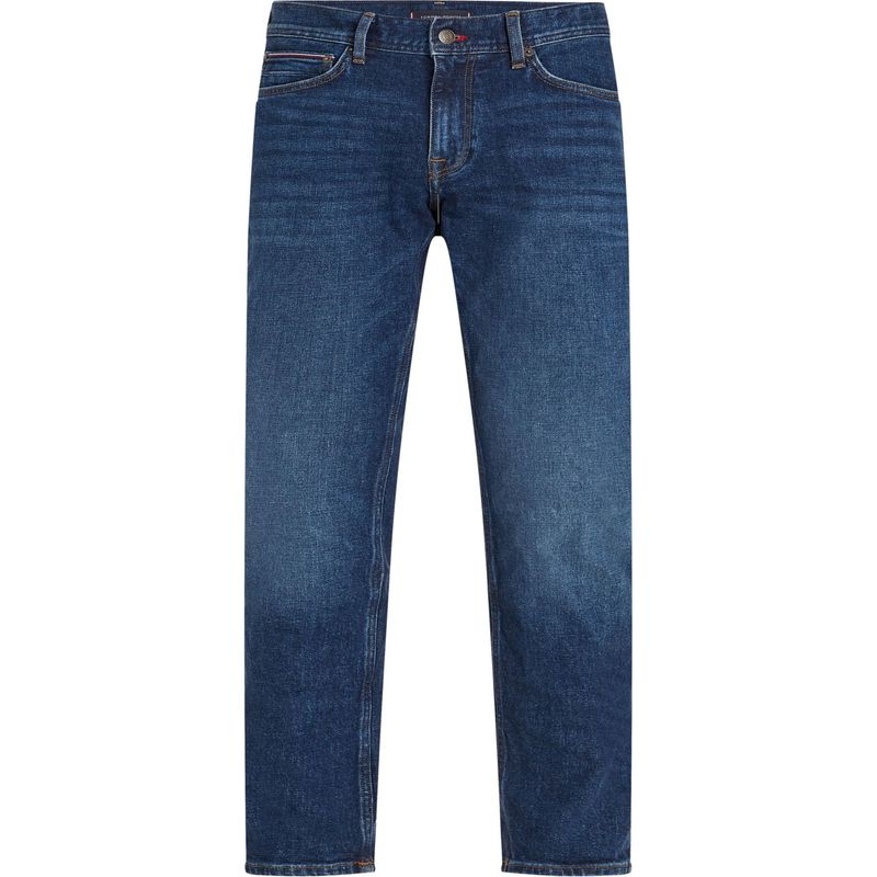 TOMMY HILFIGER - Jeans azul denton de corte recto Tommy Hilfiger