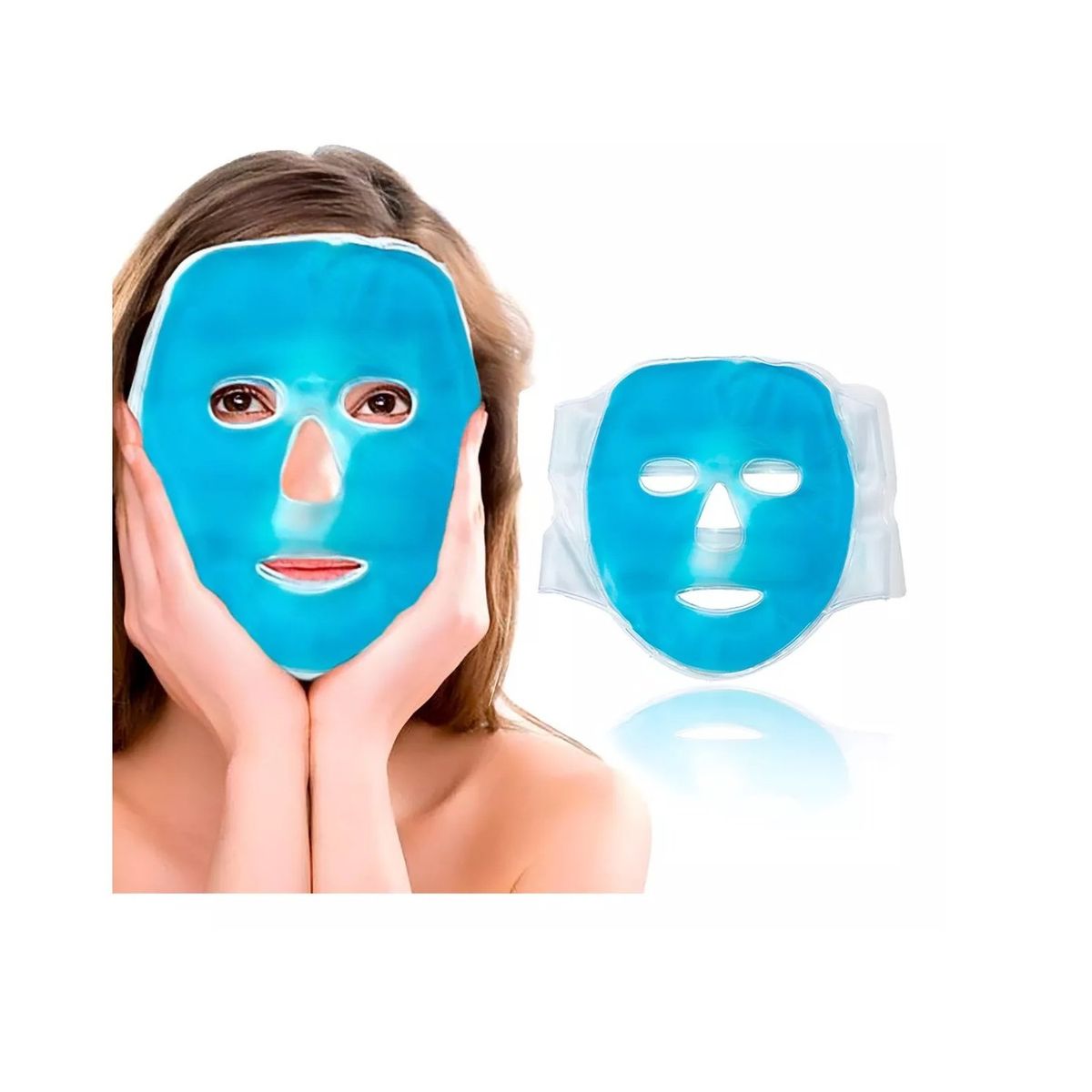 GENERICO - Mascarilla De Gel Frio Caliente Sc - Antifaz Facial Cara
