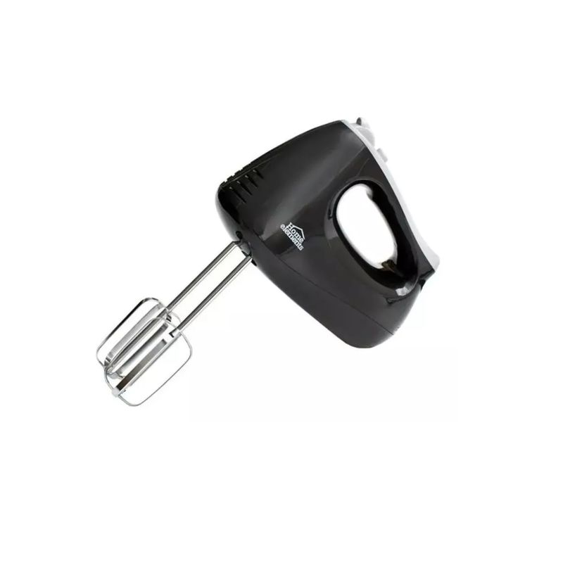 HOME ELEMENTS - Batidora Home Elements He-1459n 5 Velocidades Negra 180w