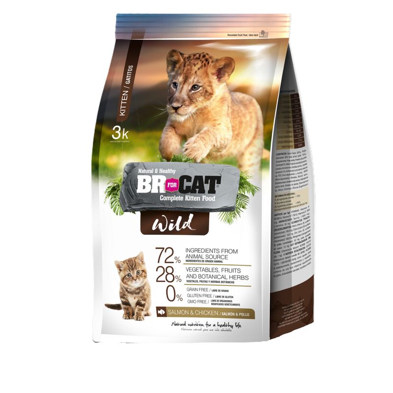 BR - Alimento Br For Cat Wild Kitten x 3kg