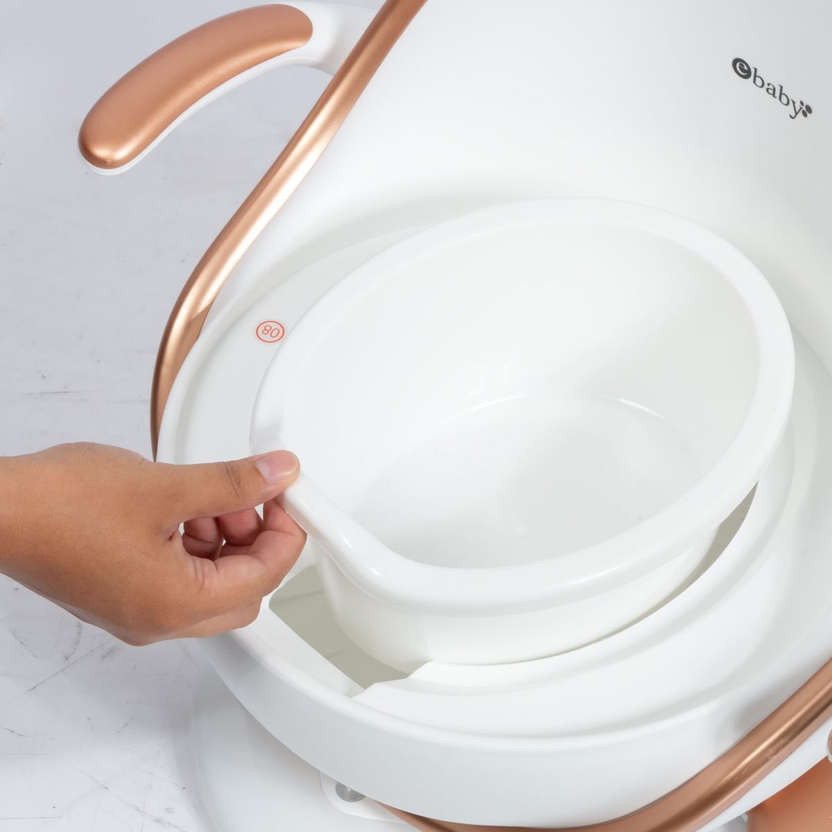 EBABY - Bacinilla con luz DORADO EB910