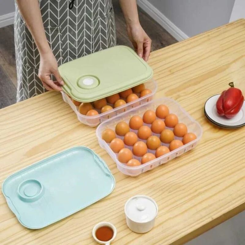 GENERICO - Organizador de huevos 20  MATERIAL ABS