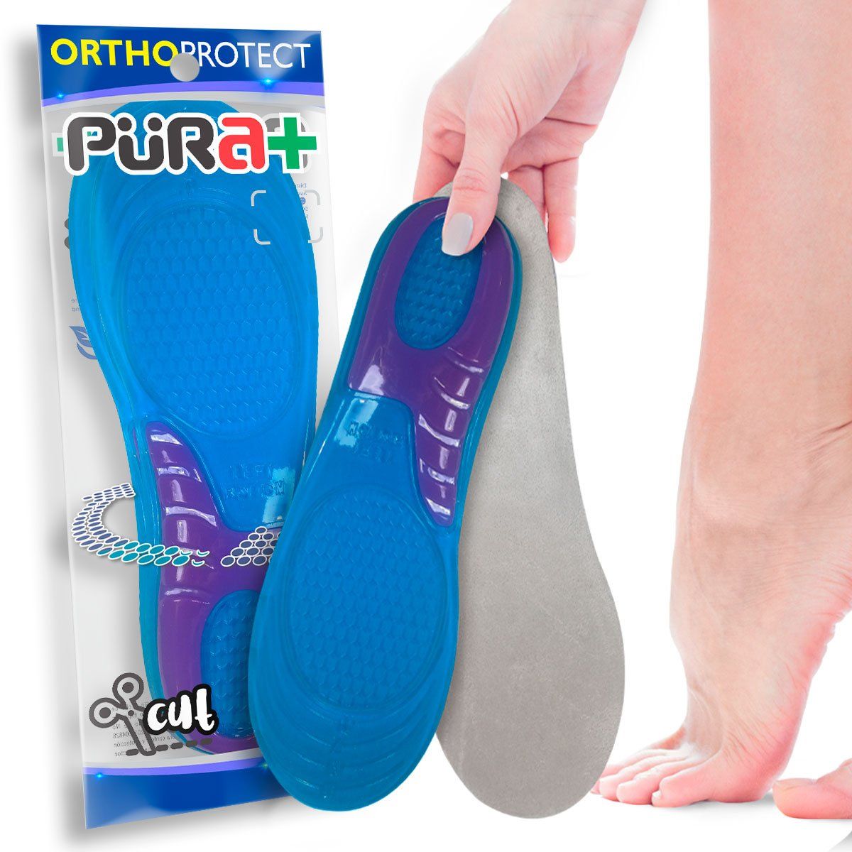 INCO - Plantillas x1 Set en Gel Purama+