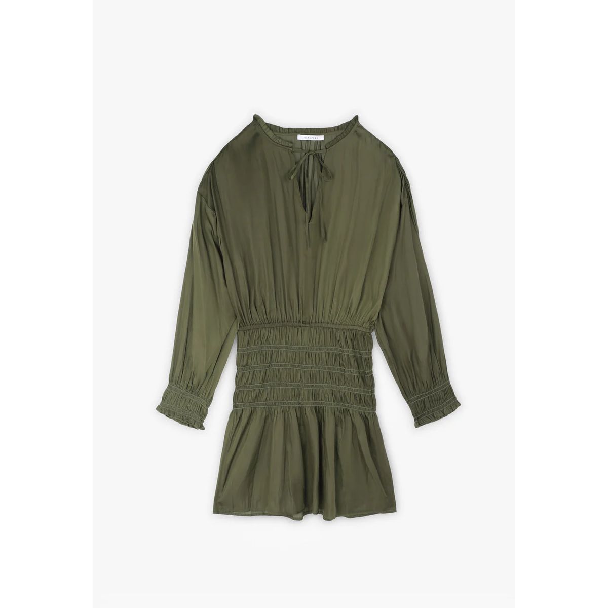 SCALPERS - Vestido midi SCALPERS Verde 40040KHAKI
