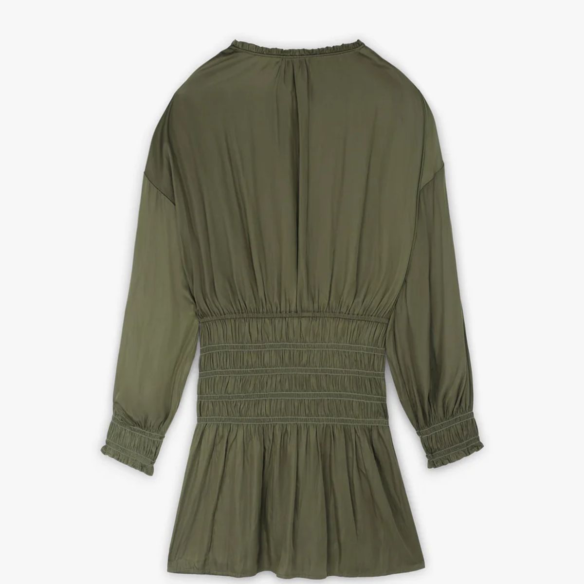 SCALPERS - Vestido midi SCALPERS Verde 40040KHAKI