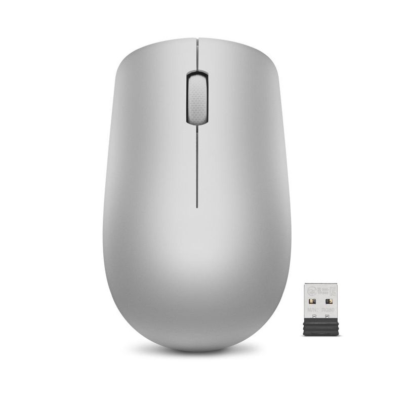 LENOVO - Mouse inalámbrico Lenovo 530 Gris Platino
