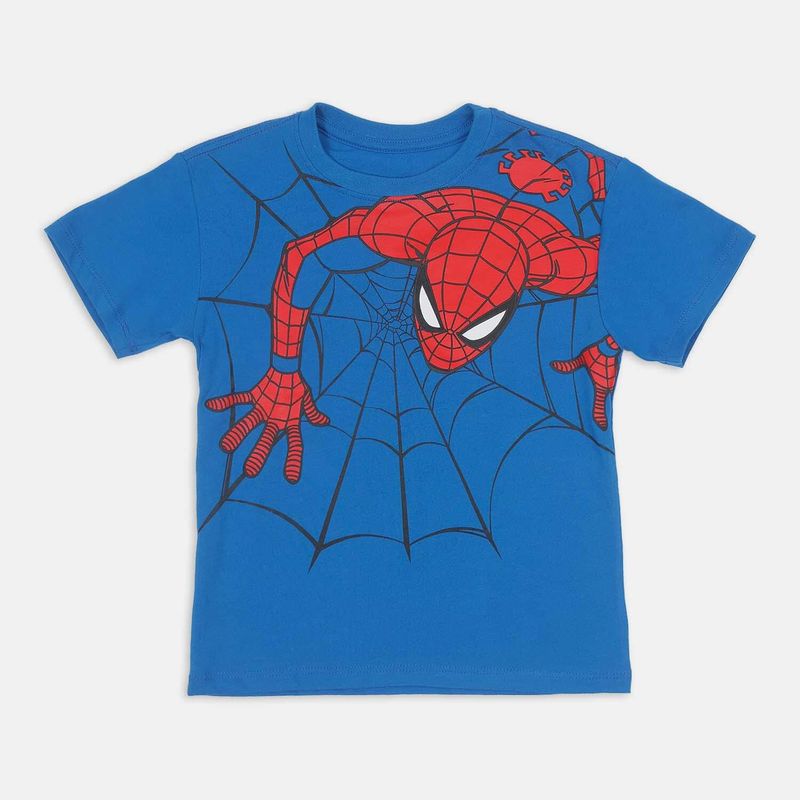 MARVEL - Camiseta Para Niño Licenses Marvel Azul Neptu L