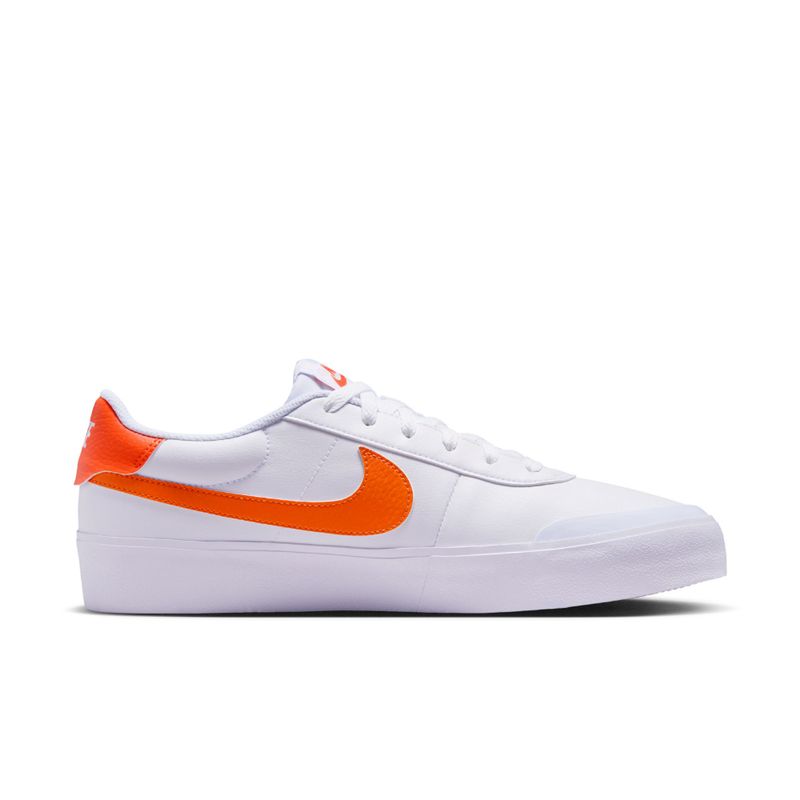 NIKE - Tenis Nike Court Shot Hombre-Blanco/Naranja