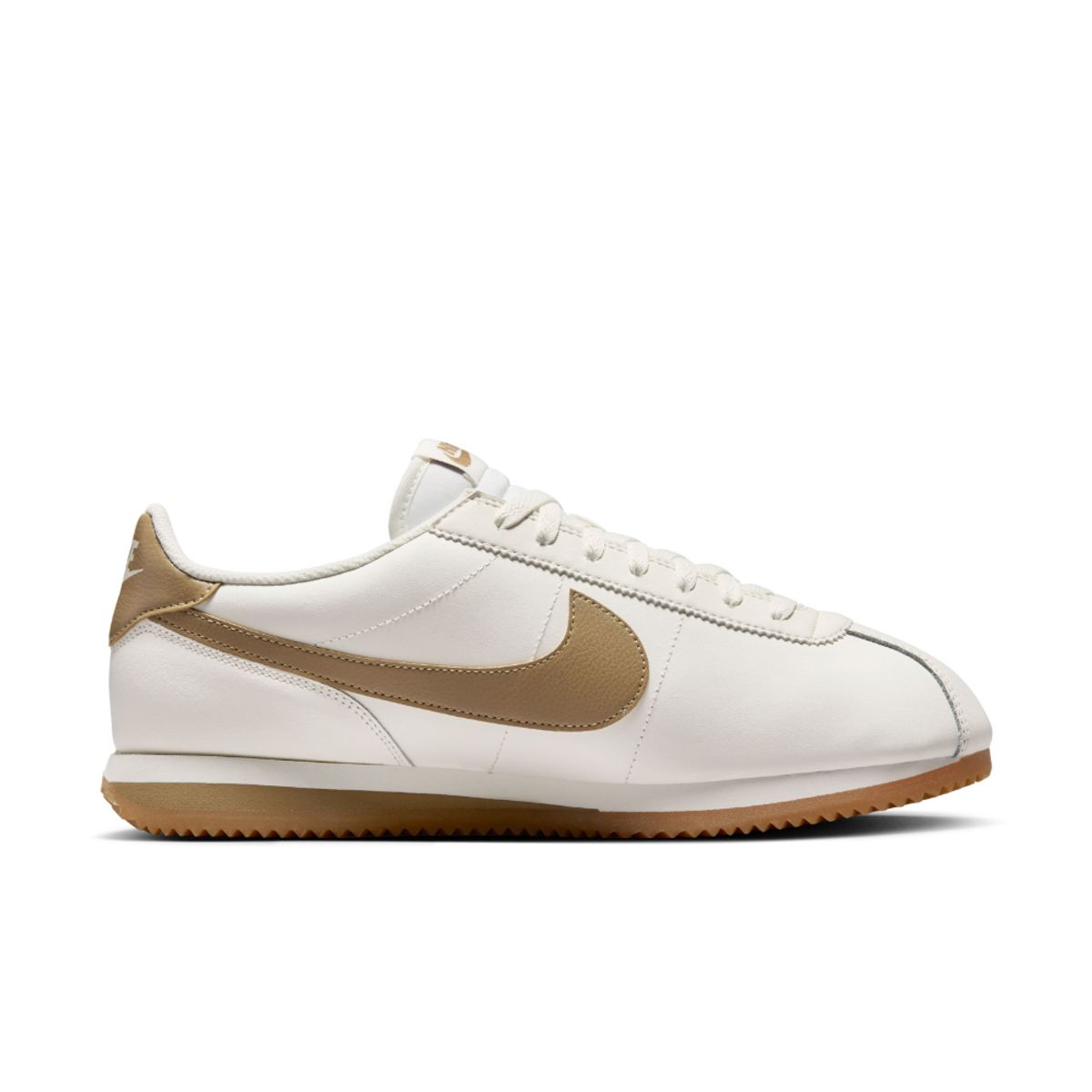 NIKE - Tenis Nike Cortez Leather Hombre-Blanco/Café