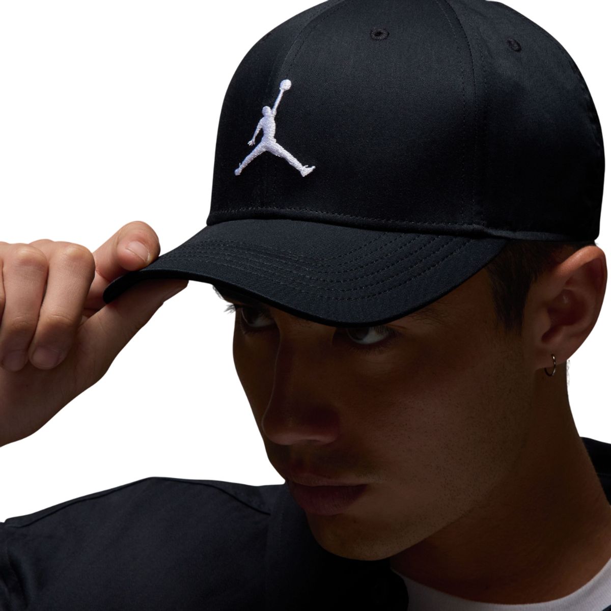 NIKE - Gorra Nike U J Rise Cap S Cb Sprt Hombre-Negro