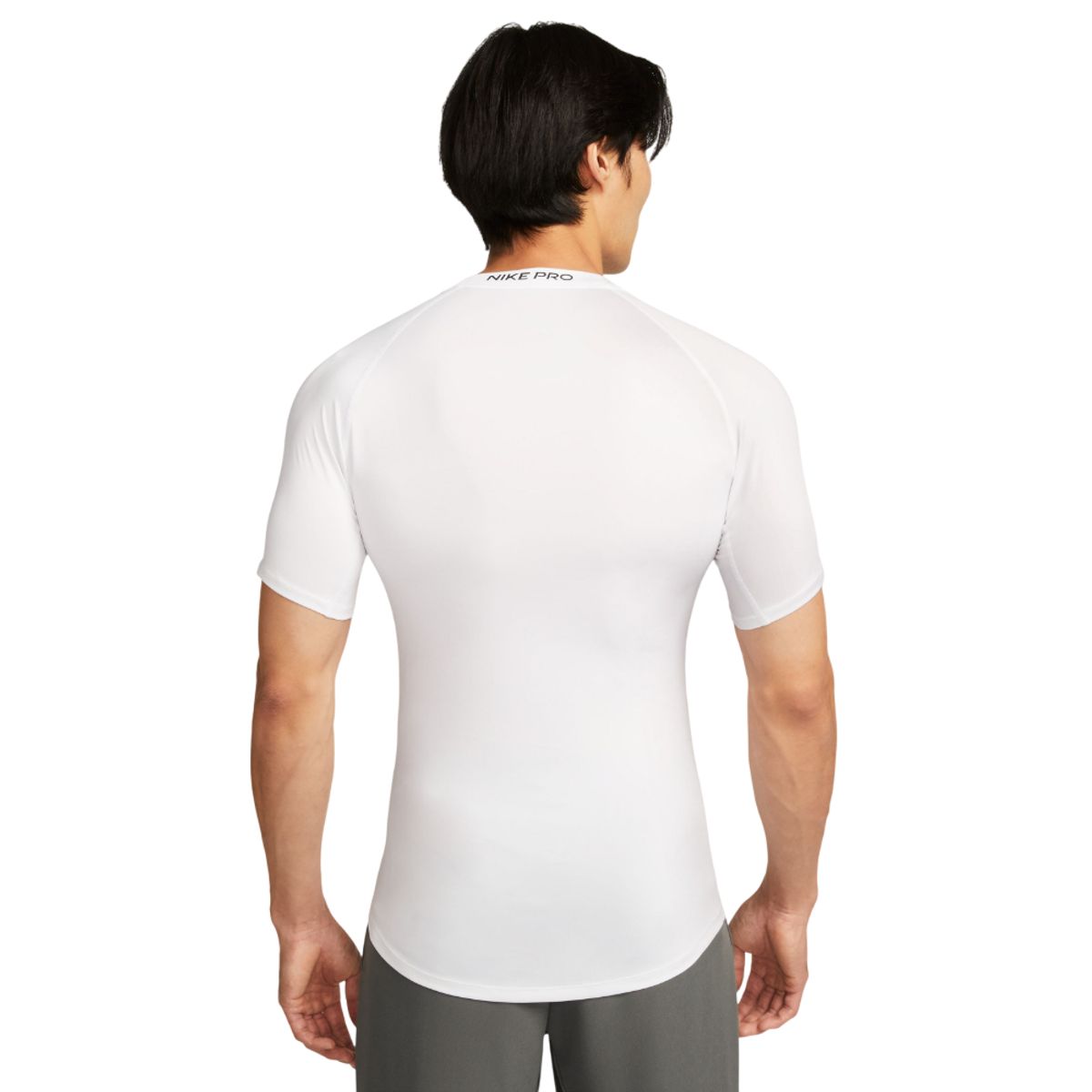 NIKE - Camiseta Nike Pro Hombre-Blanco