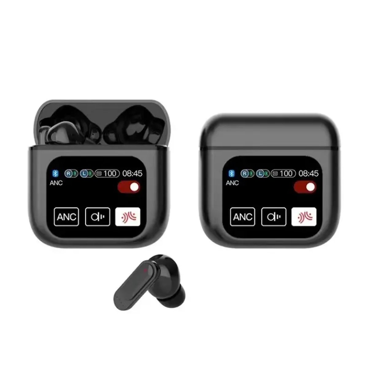 GENERICO - AUDIFONO BLUETOOTH CON PANTALLA TACTIL SE-60