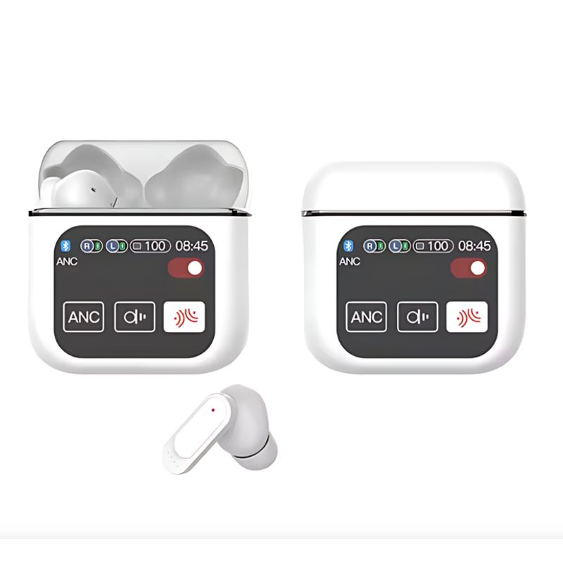 GENERICO - AUDIFONO BLUETOOTH CON PANTALLA TACTIL SE-60