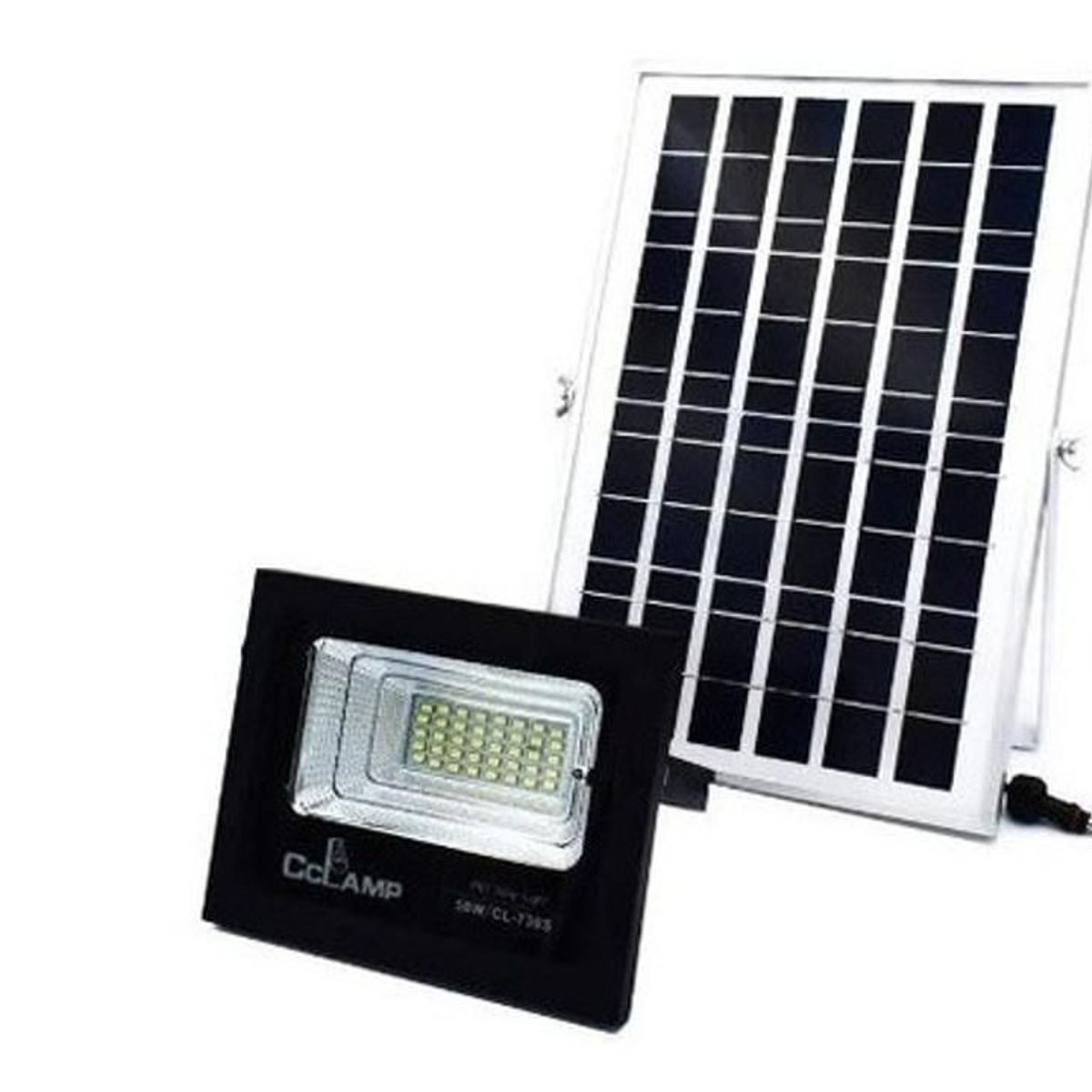 GENERICO - Reflector Exterior Lámpara Led 50wsolar Luz Blanca