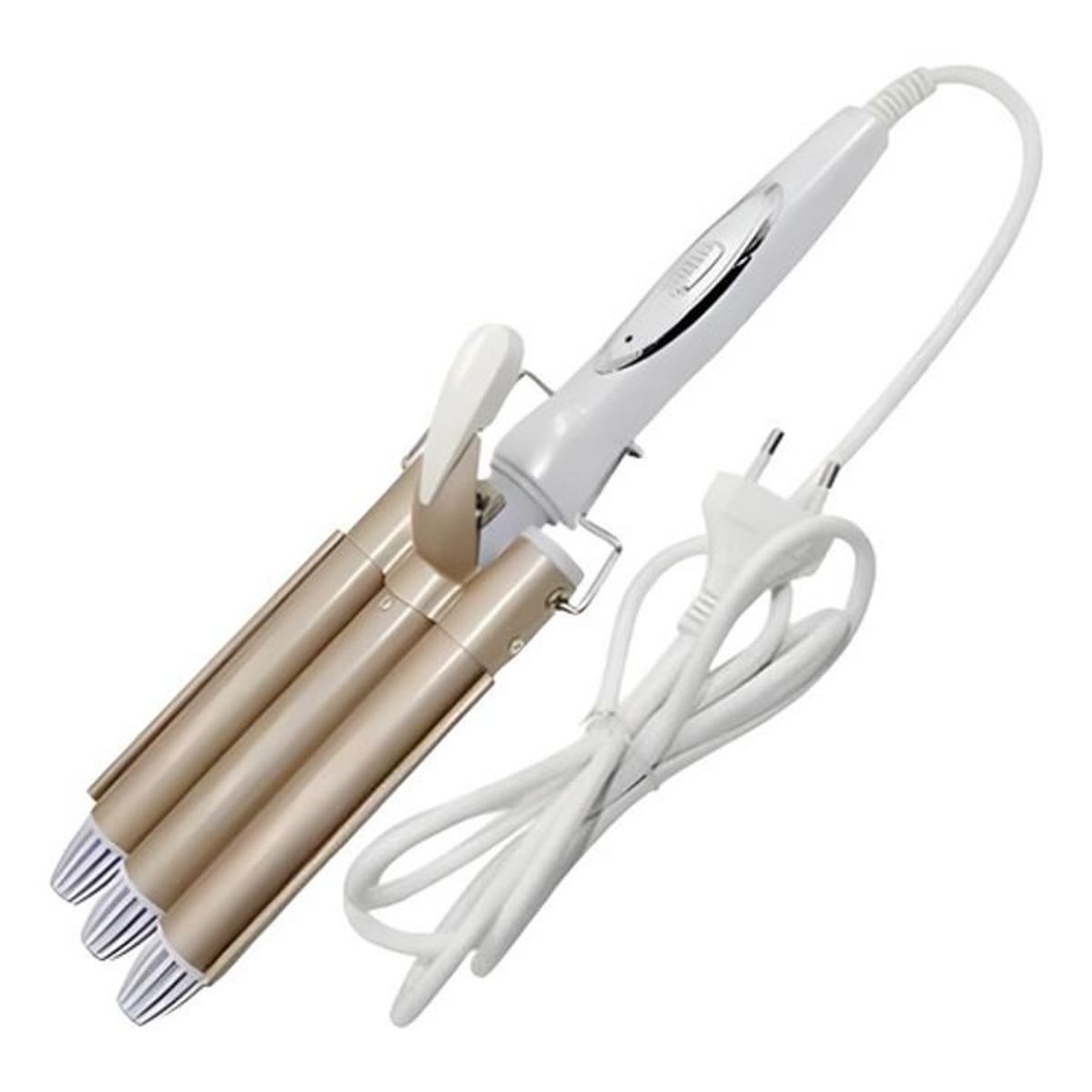 GENERICO - Rizador Ondulador Pinza Para Cabello En Bucle 3 Tubos Pro