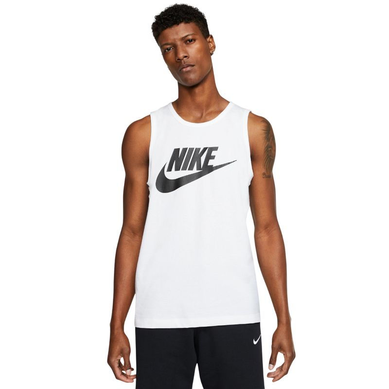 NIKE - Camiseta Esqueleto Nike Sportswear Hombre-Blanco