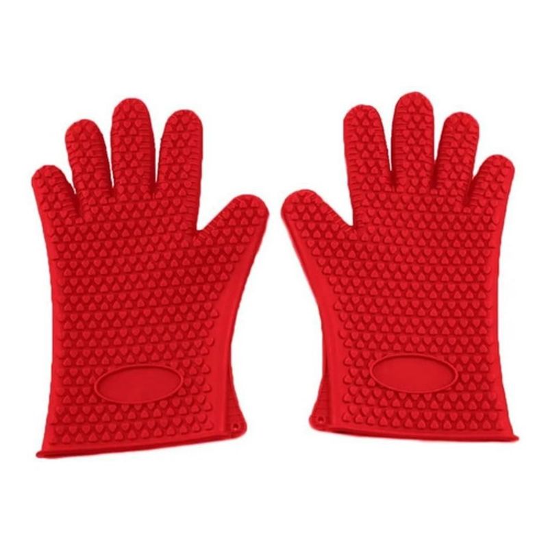 GENERICO - Guantes Para Cocina Silicona Protección De Calor Hot Hands