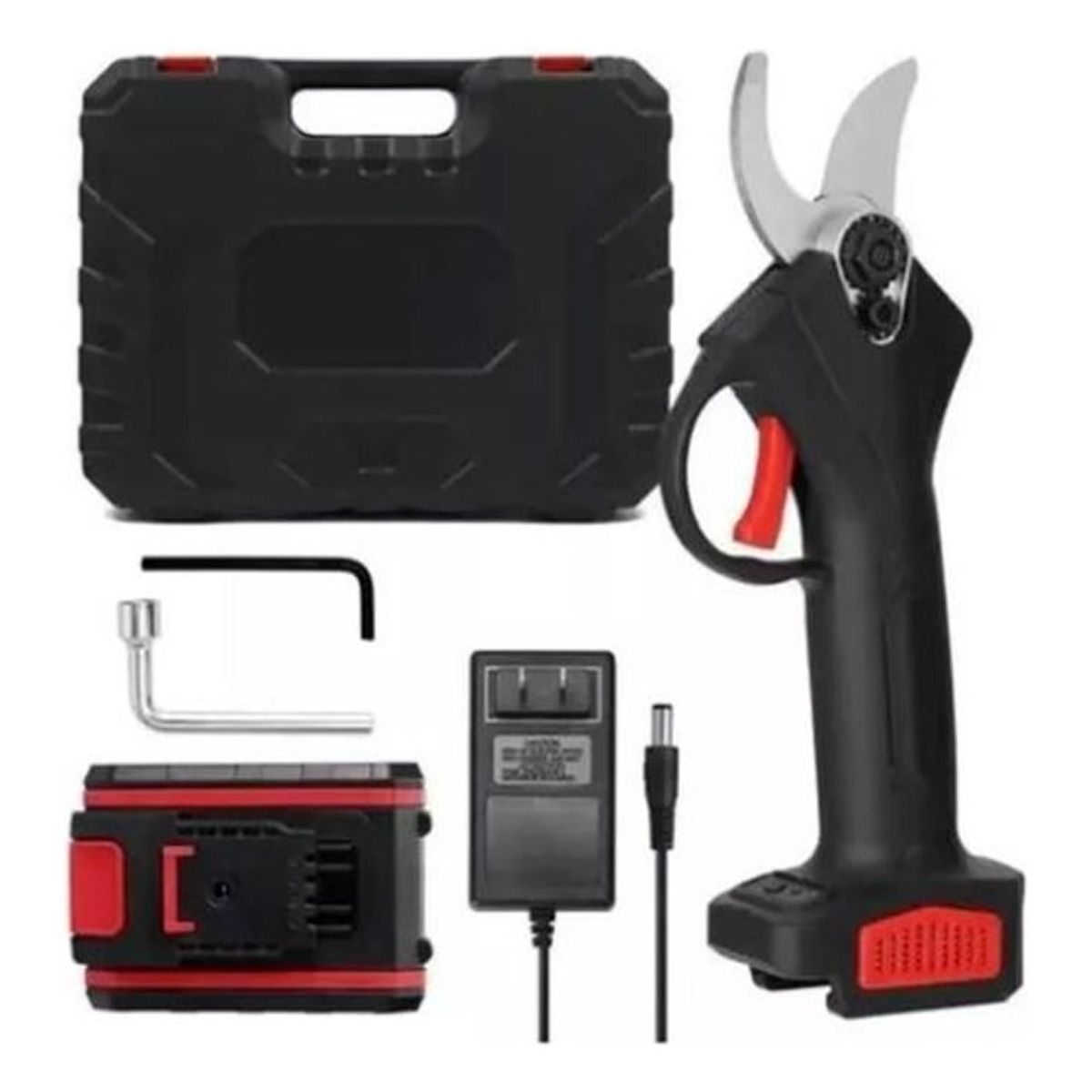 GENERICO - Tijera Podadora Recargable Podar 220v Acero Podar
