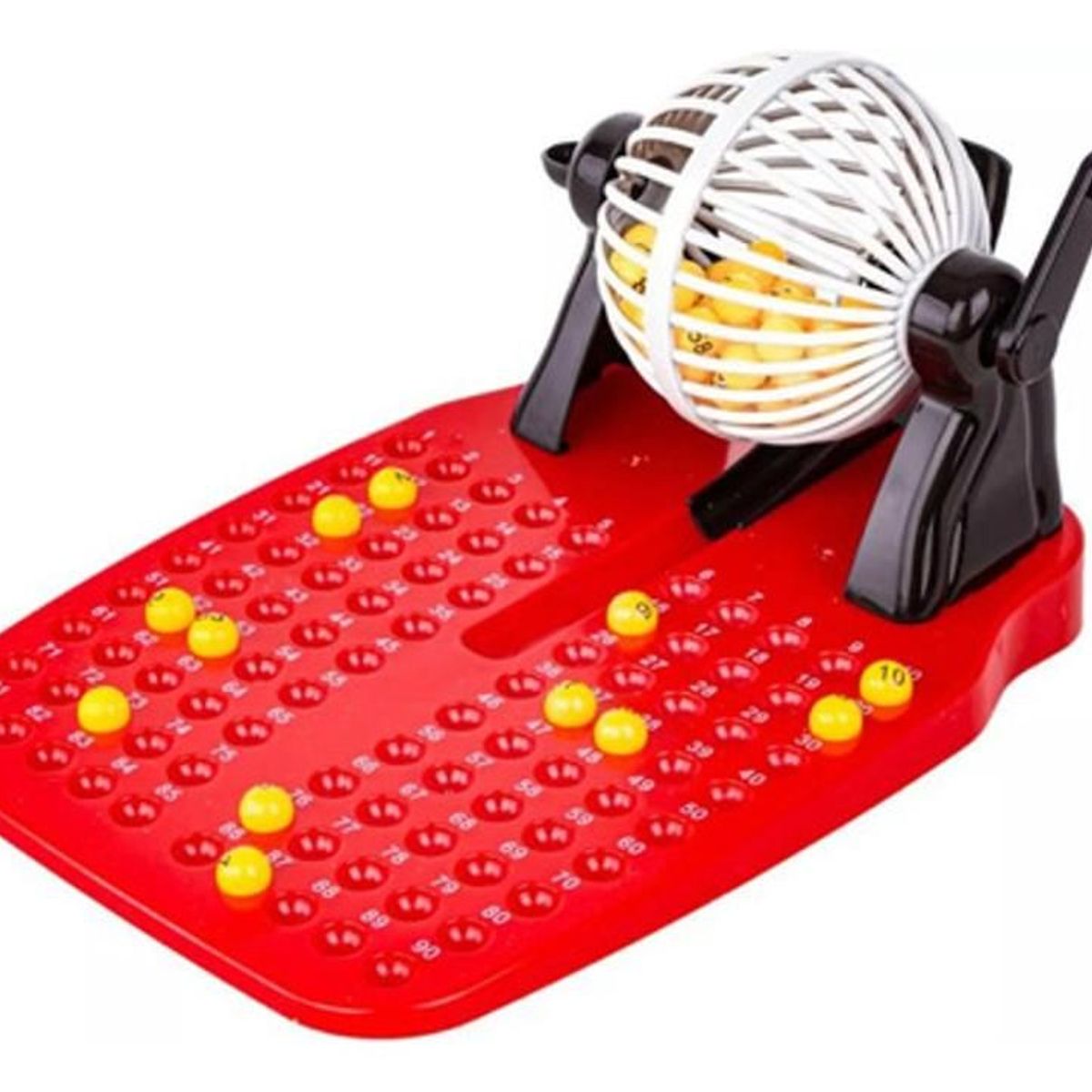 BINGO - Set Bingo Tómbola Juego De Mesa Familiar + Cartones